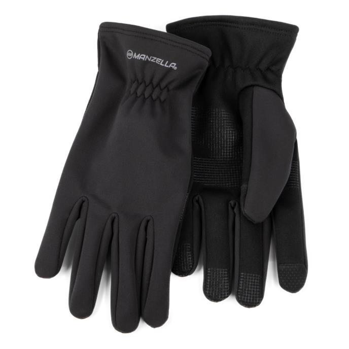 Mens Manzella Glove Warm Black Extra Image 1